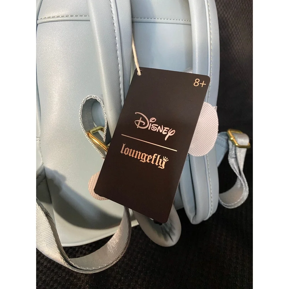 Disney Loungefly Stitch Luau Cosplay Mini Backpack Blue WDBK1488 New